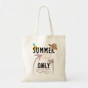 Sommar Vibes Only Beach Tygkasse