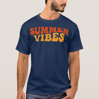Sommar Vibes Roligt Sand Sand Surfa Quote 1 T Shirt