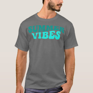 Sommar Vibes Roligt Seach Sand Surfa Quote T Shirt