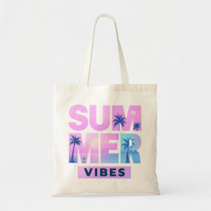 Sommar Vibes Summer Tote Bag Tygkasse