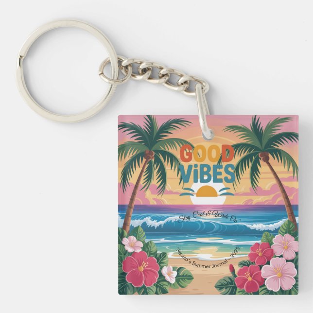 Sommar Vibes Tropical Notebook (Framsidan)