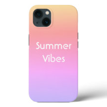 Sommar Vibes Typography Gradient Rosa
