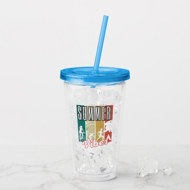 Sommar Vibes.w Take Away Mugg (Baksida Ice)
