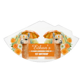 Sommar Vibes Watercolor Llama - födelsedagen