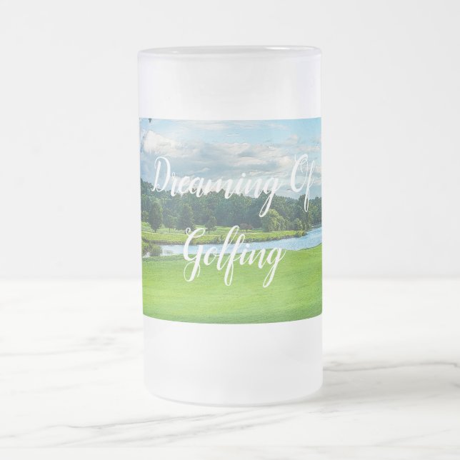 Sommar vid Golfkursen Frostat Ölglas (Center)