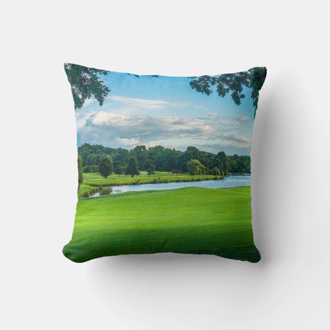 Sommar vid Golfkursen Kudde (Framsida)