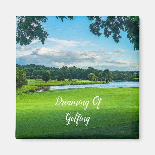 Sommar vid Golfkursen Magnet (Framsidan)