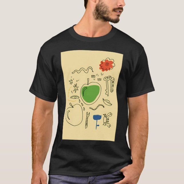 Sommar vid havet t shirt (Framsida)