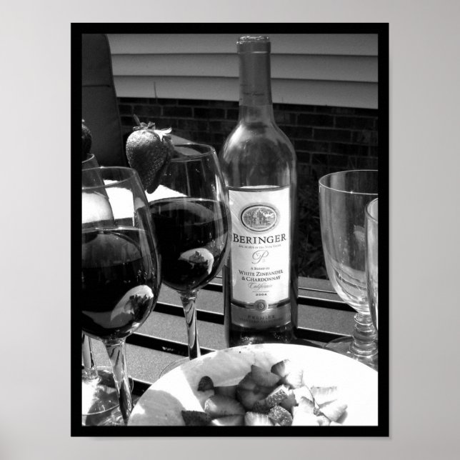 Sommar Vin Poster (Framsidan)