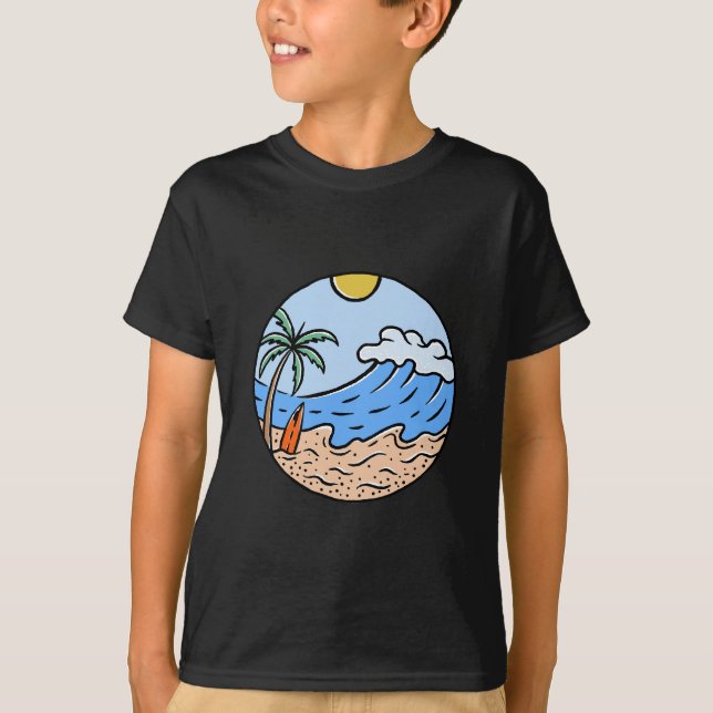 Sommar Vinkara T Shirt (Framsida)