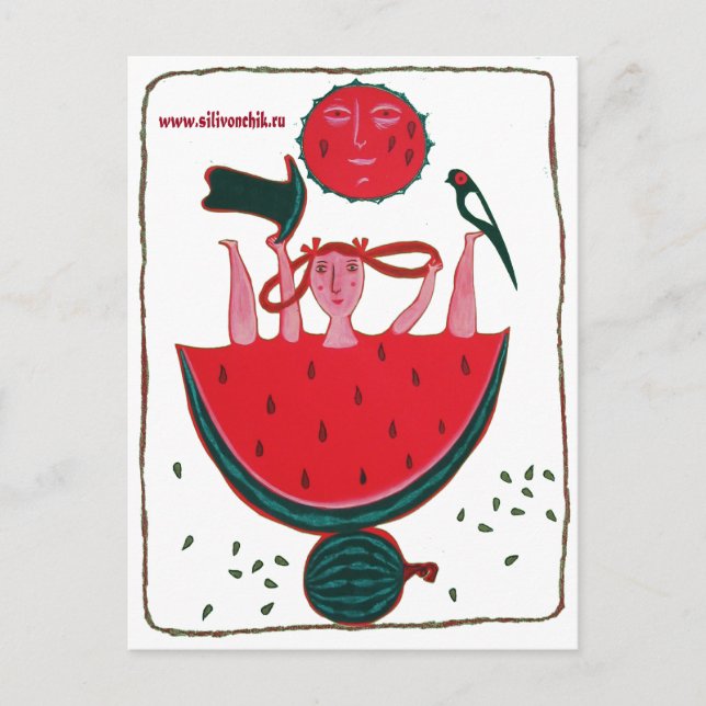 sommar vykort (Framsida)