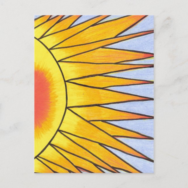 Sommar - vykort från Pichilemu, Chile (Framsida)