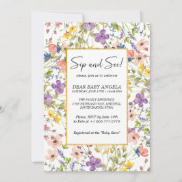 Sommar-Wildblommans skuggsida och se inbjudan