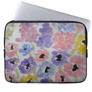Sommar Wildblommics Electronics Bag Laptop Fodral