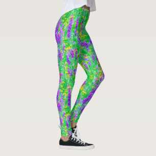 Sommar Wildblommor i Grönten Fält Leggings