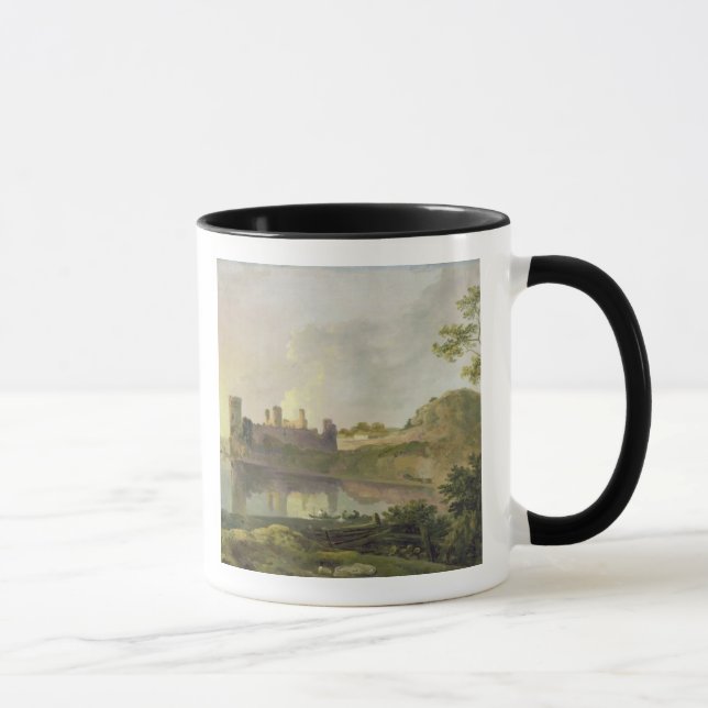 Sommarafton (det Caernarvon slottet) c.1764-65 Mugg (Höger)