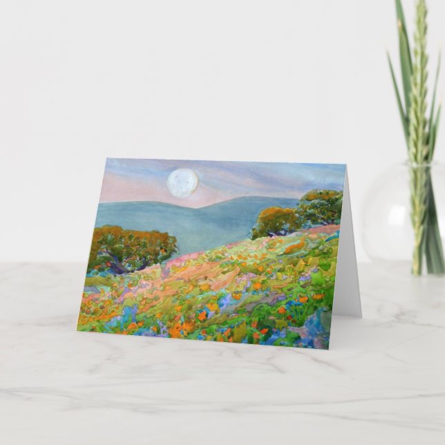 sommarafton kort (Framsida)