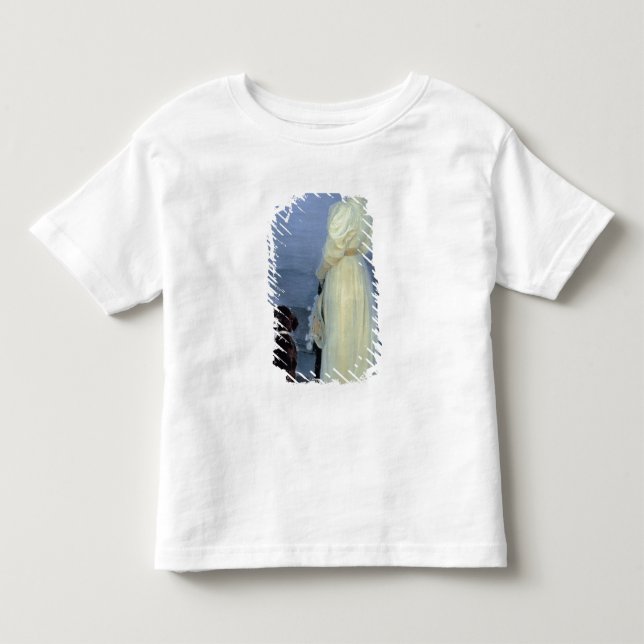 Sommarafton på Skagen T Shirt (Framsida)