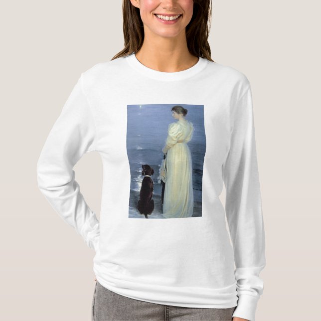 Sommarafton på Skagen Tee Shirt (Framsida)