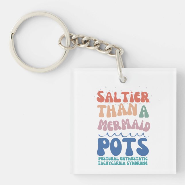 Sommarakrylisk nyckelkedja (Framsidan)