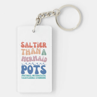 Sommarakrylisk nyckelkedja