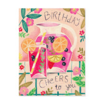 Sommarangria-födelsedagstjuvar hälsning