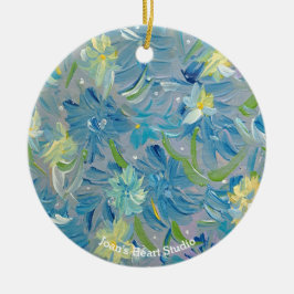 Sommarängsornament Julgransprydnad Keramik