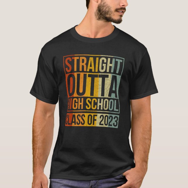 Sommaravacation Rak Outta High School Class O T Shirt (Framsida)