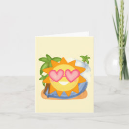 Sommaravslappning Vacation Sol Kort