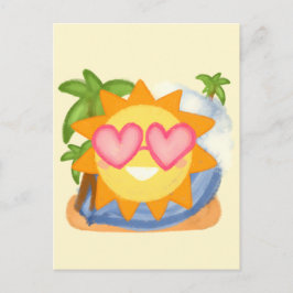 Sommaravslappning Vacation Sol Vykort