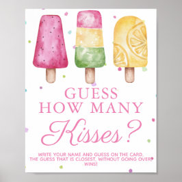 Sommarbabyskor spelar hur många Kisses Poster
