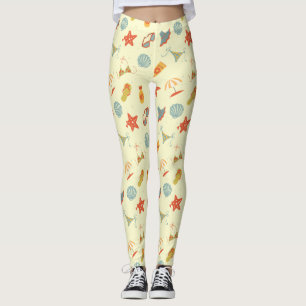 Sommarbach Mönster Leggings