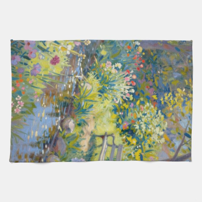 Sommarbäck Blommor  Kökshandduk (Horisontell)