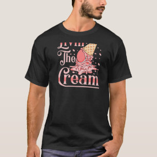 Sommarbakgrund, iskrämning 1 t shirt