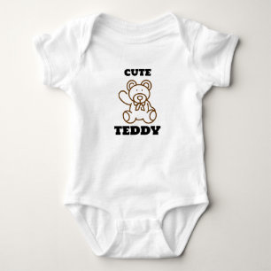 Sommarbarn Söt Björn Teddy T Shirt