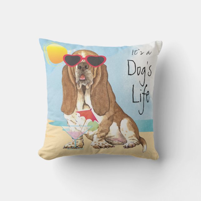 SommarBassethund Kudde (Framsida)