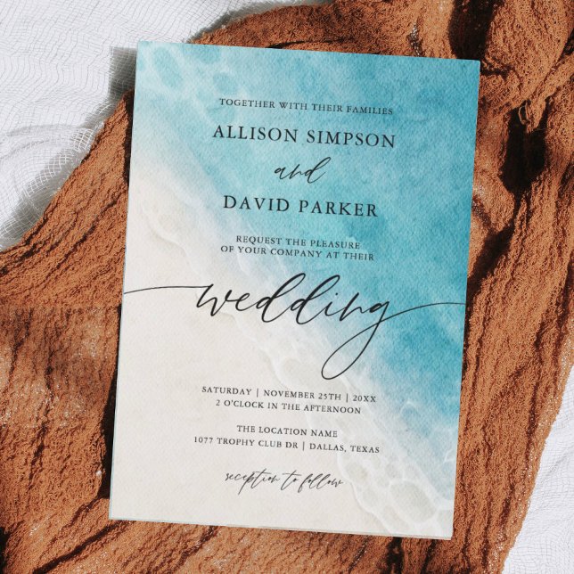 Sommarbåtsbröllop Inbjudningar (Skapare uppladdad)