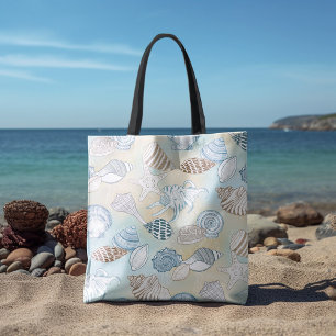 Sommarbeach Seashells Mönster Tygkasse