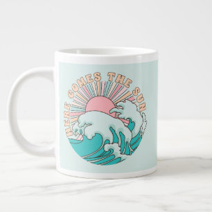 Sommarbeach Sol och Surfa Jumbo Mugg
