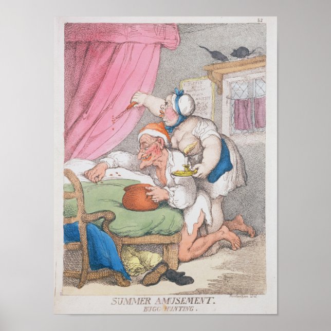 Sommarbesök. Kryp Hunting Poster (Framsidan)