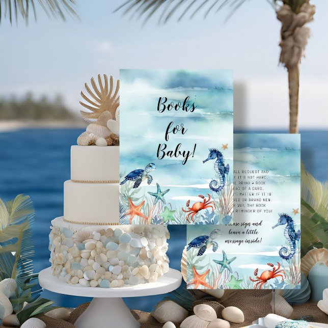 Sommarbifång: Octopus Blue Bokar för Baby Tilläggskort (Skapare uppladdad)