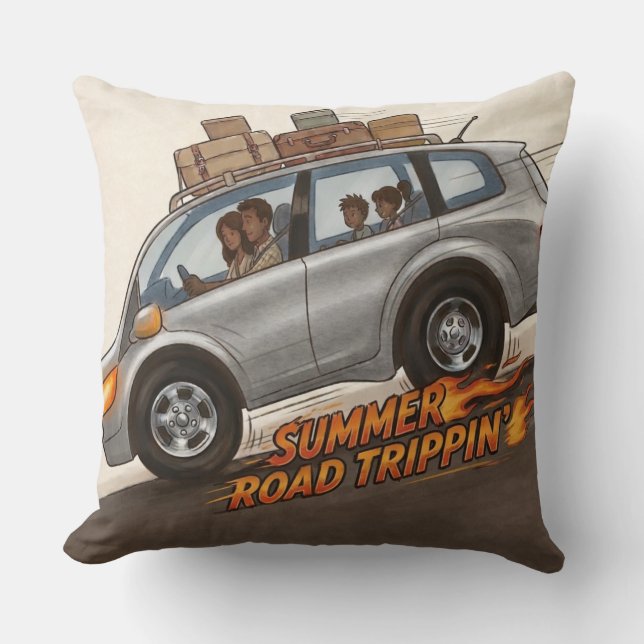 Sommarbilresa Kudde (Framsida)