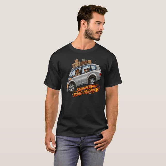 Sommarbilresor T Shirt (Hel framsida)