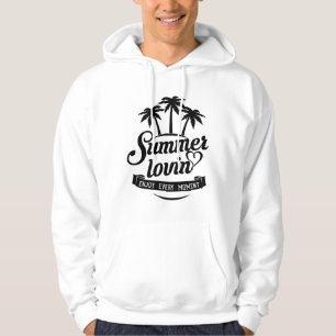 Sommarblåfenad havsvarv Surfa Sol Funny Gift Idea Hoodie
