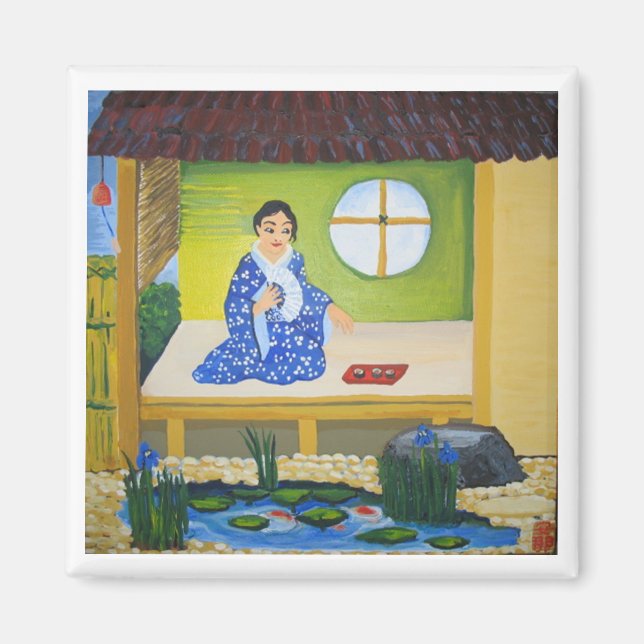 Sommarblåsor Magnet (Framsidan)