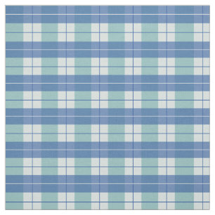 Sommarblått (Farmhouse Summer Blue Checkered Gingh Tyg