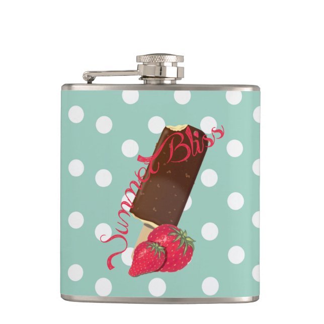 Sommarbliss - kolv fickplunta (Framsidan)