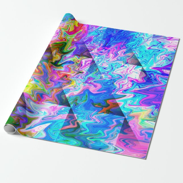 Sommarbliss... Presentpapper (Utrullad)