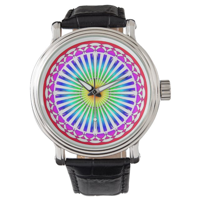 Sommarblomma Armbandsur (Framsida)