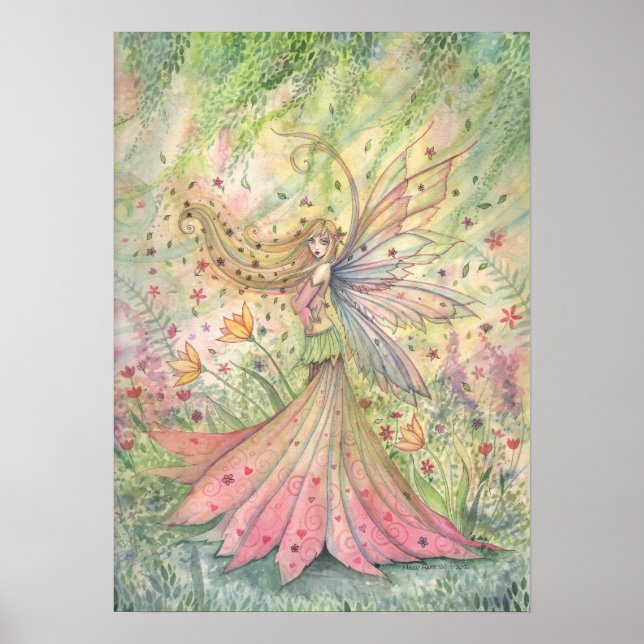Sommarblomma Feartkonstaffisch Poster (Framsidan)